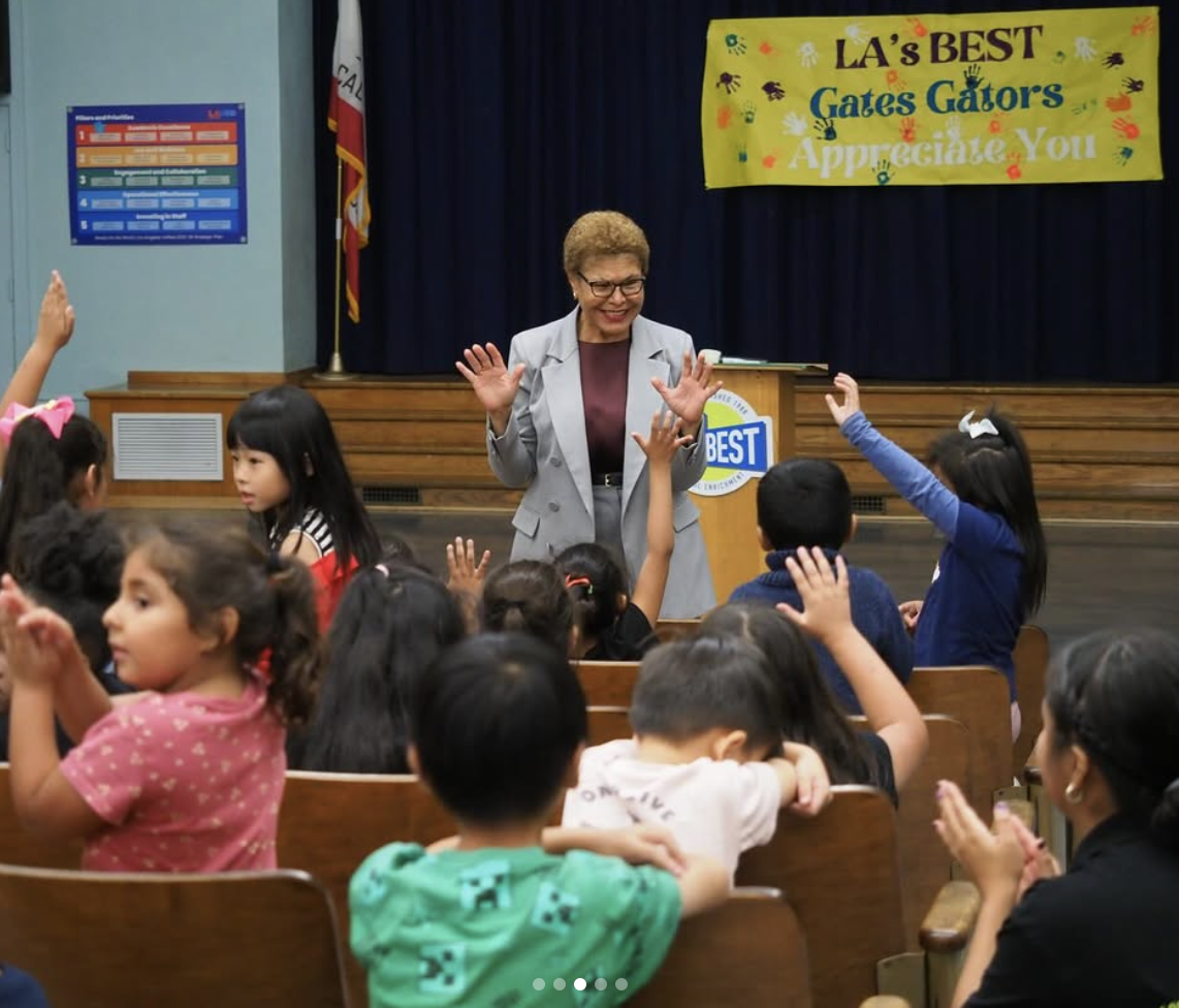 Mayor Karen Bass Visit